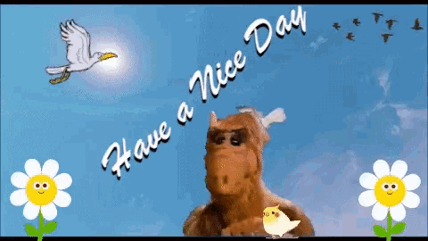 Alf Nice Day GIF - Alf Nice Day Birds GIFs
