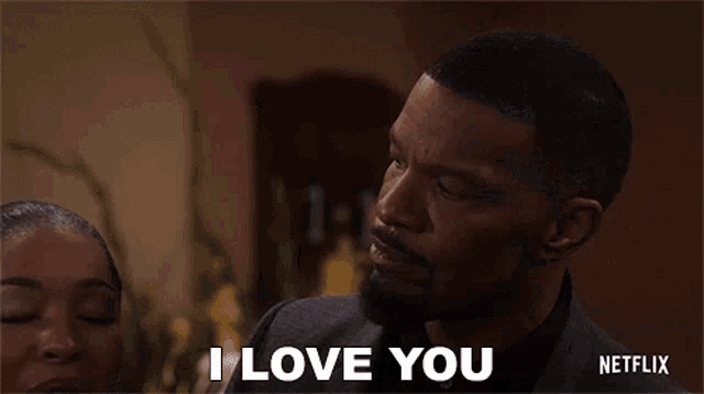 a woman says i love you too in front of a group of women