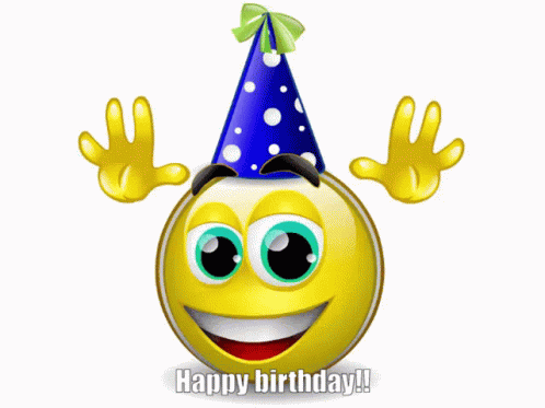 Happy Birthday Happy Birthday Emoji GIF - Happy Birthday Happy Birthday Emoji Emoji GIFs