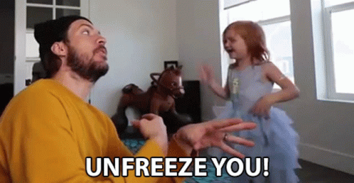 Unfreeze You You Can Move Now GIF - Unfreeze You You Can Move Now Magic GIFs