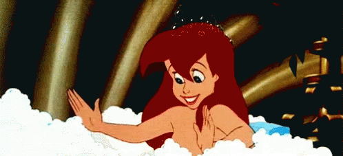 Bath Bubbles GIF - Bath Bubbles Ariel GIFs