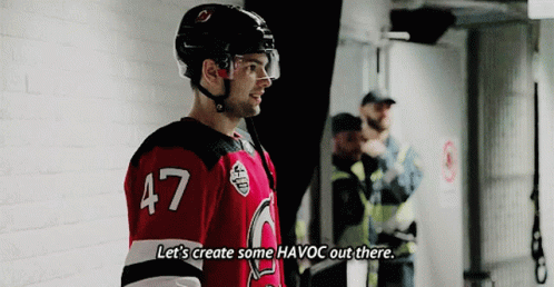 John Quenneville Lets Create Some Havoc Out There GIF - John Quenneville Lets Create Some Havoc Out There Havoc GIFs