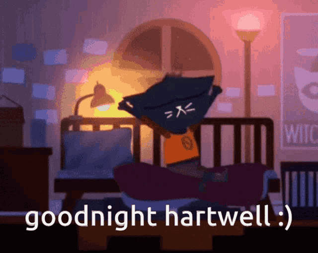 Hartwell Goodnight GIF - Hartwell Goodnight Sleep GIFs