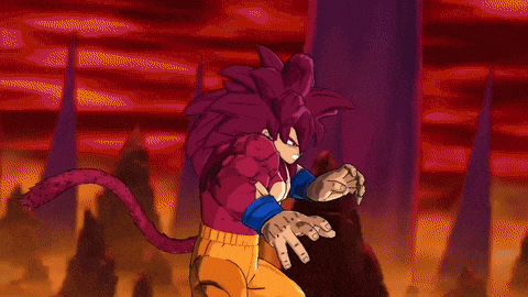 a cartoon character with red hair and a blue wrist band
