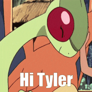 Hi Tyler Spear Pillar GIF - Hi Tyler Spear Pillar Flygon GIFs