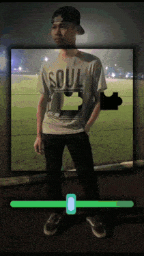 a young man wearing a shirt that says soul on it