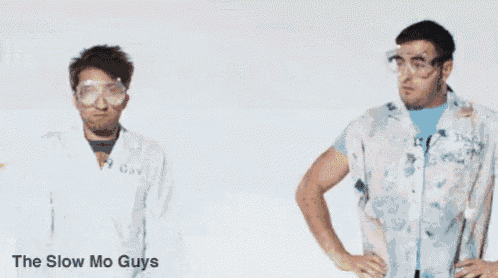 two men standing next to each other with the words " suddenly bananas " above them
