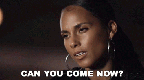 Can You Come Now Alicia Keys GIF - Can You Come Now Alicia Keys Perfect Way To Die GIFs