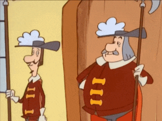 a cartoon character with the number iii on his chest