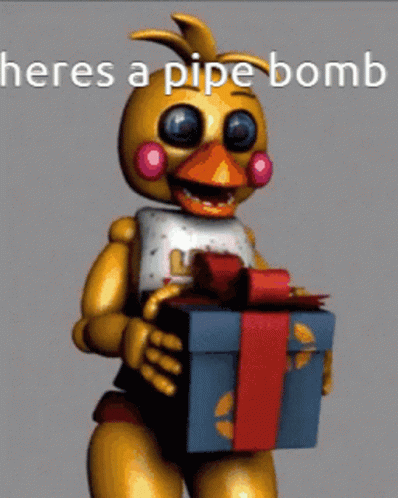 Pipe Bomb Present GIF - Pipe Bomb Present Fnaf GIFs