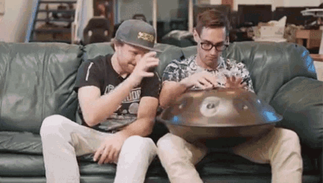 Playing Music Together Sharing Instrument GIF - Playing Music Together Sharing Instrument Hang GIFs