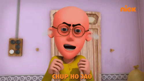 Chup Ho Jao Patlu GIF - Chup Ho Jao Patlu Bhullakad Motu GIFs