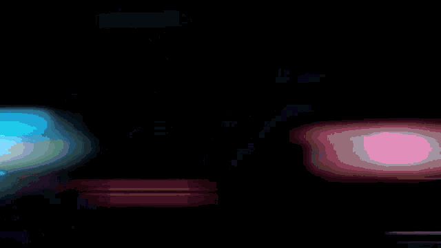 a pixelated image of a cloudy sky with a purple gradient