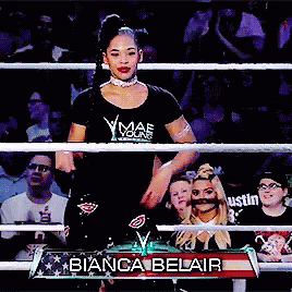 Bianca Belair Come Here GIF - Bianca Belair Come Here Blow Kisses GIFs