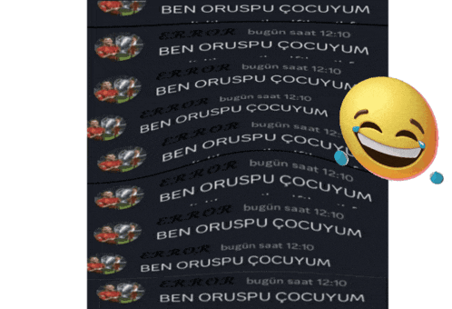 a smiley face with tears coming out of its eyes is next to a bunch of messages that say error