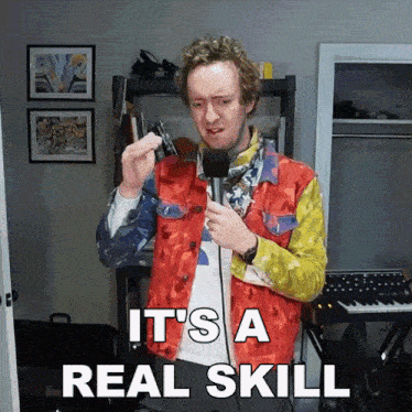 Its A Real Skill Peter Deligdisch GIF - Its A Real Skill Peter Deligdisch Peter Draws GIFs
