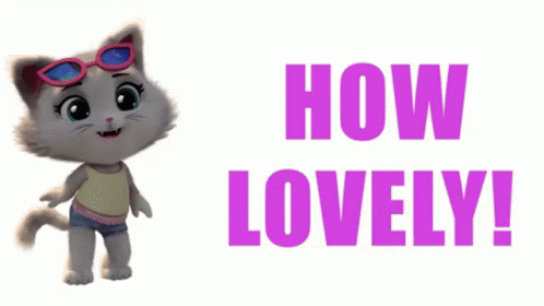 44cats Milady GIF - 44cats Milady How Lovely GIFs