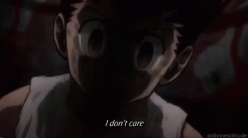 I Dont Care If This Is The End Gon GIF - I Dont Care If This Is The End Gon Gon Freecss GIFs