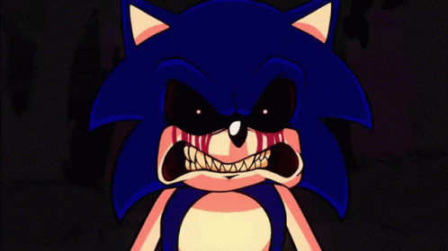 Sonic Exe Smile GIF - Sonic Exe Smile Turning Face GIFs