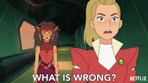 What Is Wrong Catra GIF - What Is Wrong Catra Adora GIFs