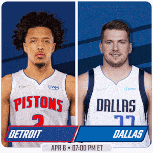 Detroit Pistons Vs. Dallas Mavericks Pre Game GIF - Nba Basketball Nba 2021 GIFs