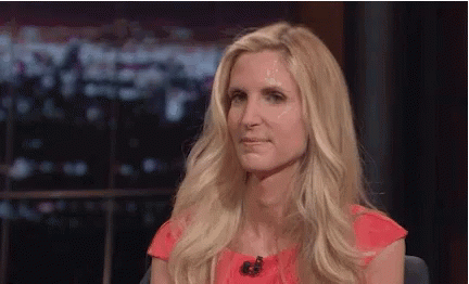 Ann Coulter Shocked GIF - Ann Coulter Shocked GIFs