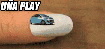 Una Uña Muy Play - Uñas GIF - Nails Car GIFs