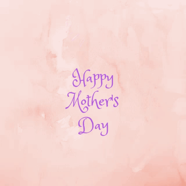 a mother 's day card with flowers and the words happy mothers day