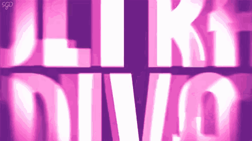the word ultra diva is written in pink and purple