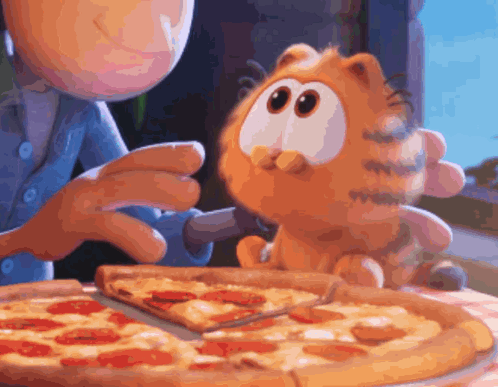 The Garfield Movie Chris Pratt GIF - The Garfield Movie Garfield Chris Pratt GIFs