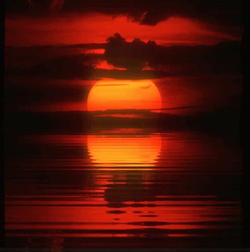 Sunset Ocean GIF - Sunset Ocean Reflection GIFs
