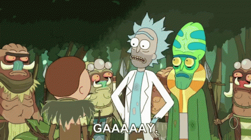 Rick And Morty Gay GIF - Rick And Morty Gay Insult GIFs