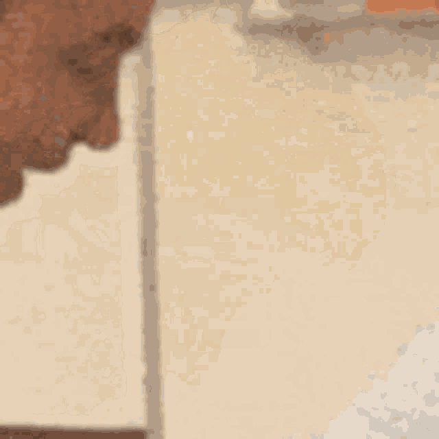 a close up of a person 's face with a blurred background .