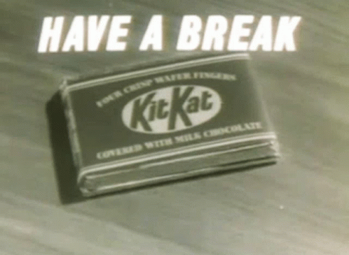 Kitkat Have A Break GIF - Kitkat Have A Break 60s - Discover & Share GIFs