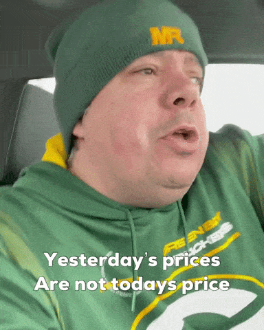 Yesteday Prices Are Not Todays Price Matt Ramage GIF - Yesteday Prices Are Not Todays Price Matt Ramage Deal GIFs