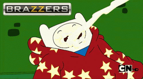 a picture of a cartoon character with brazzers written on it