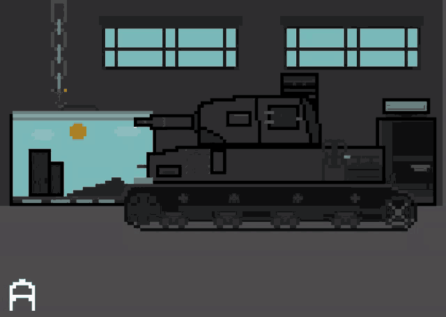 Panzer Iv Tank GIF - Panzer Iv Tank Pixel Art GIFs