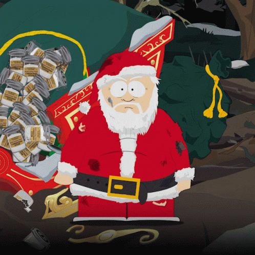 Stay Back Mother Fucker Santa Claus GIF - Stay Back Mother Fucker Santa Claus Jesus Christ GIFs
