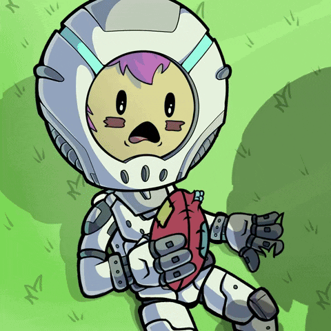 a cartoon drawing of a robot holding a piece of cloth with the numbers 000 on it