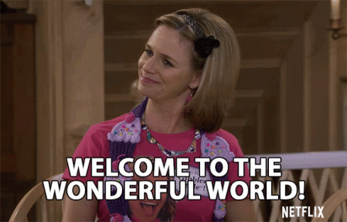 Welcome To The Wonderful World Welcome GIF