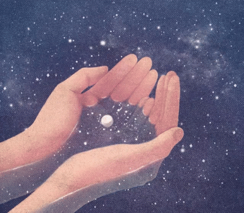 Cosmo Holding GIF - Cosmo Holding Holding The Universe In My Hands GIFs