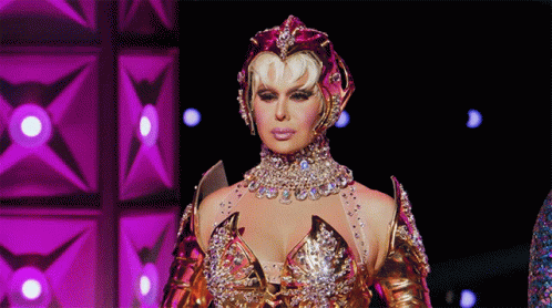 Jaw Dropping Trinity The Tuck GIF - Jaw Dropping Trinity The Tuck Rupauls Drag Race All Stars GIFs