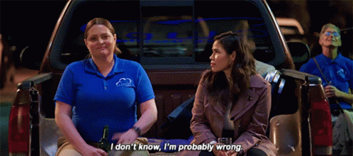 Superstore Dina Fox GIF - Superstore Dina Fox I Dont Know Im Probably Wrong GIFs