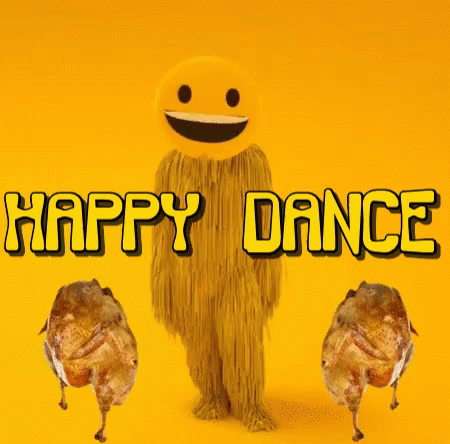Turkey Dance Happy Dance GIF - Turkey Dance Happy Dance Thanksgiving Week GIFs