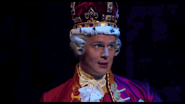 a man with a crown on his head and the word awesome written below him