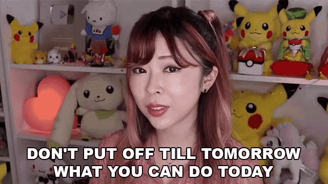 Dont Put Off Till Tomorrow What You Can Do Today Misa GIF - Dont Put Off Till Tomorrow What You Can Do Today Misa Japanese Ammo With Misa GIFs