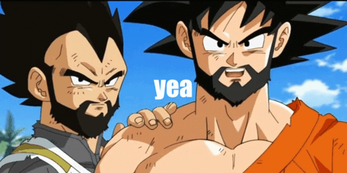 Goku With A Beard GIF - Goku With A Beard Goku Beard GIFs