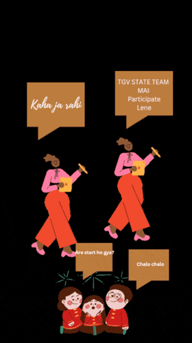 tgv state team mai participate lene is written in a speech bubble