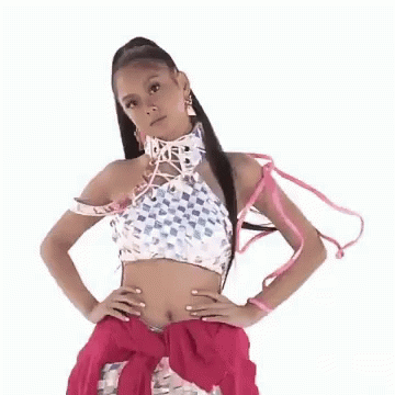 Ylona Garcia Ponytail GIF - Ylona Garcia Ponytail Hands On The Hips GIFs