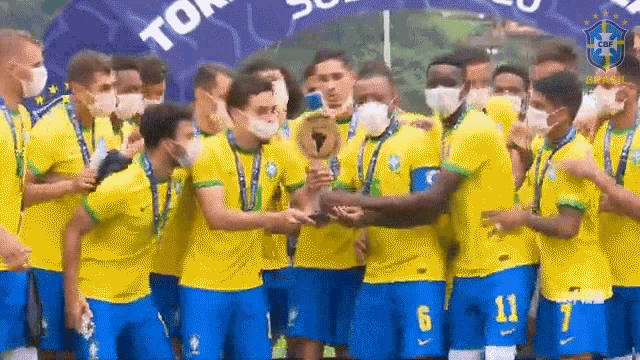 Trofeu Cbf GIF - Trofeu Cbf Confederacao Brasileira De Futebol GIFs